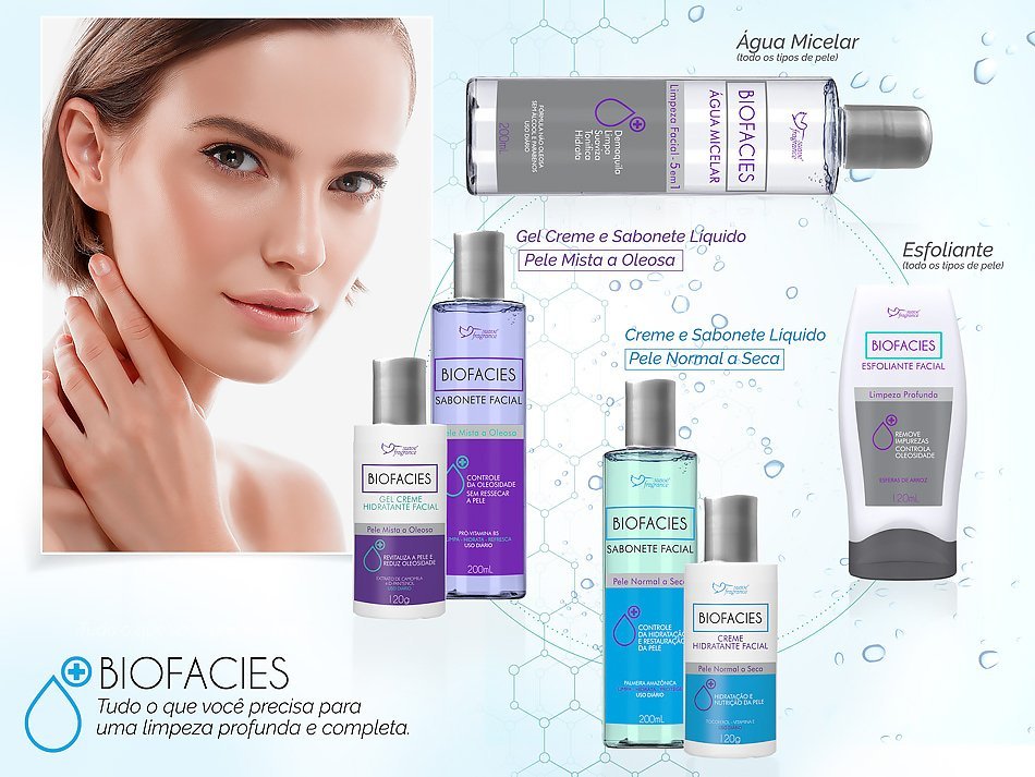 água micelar BioFacies suave fragrance l